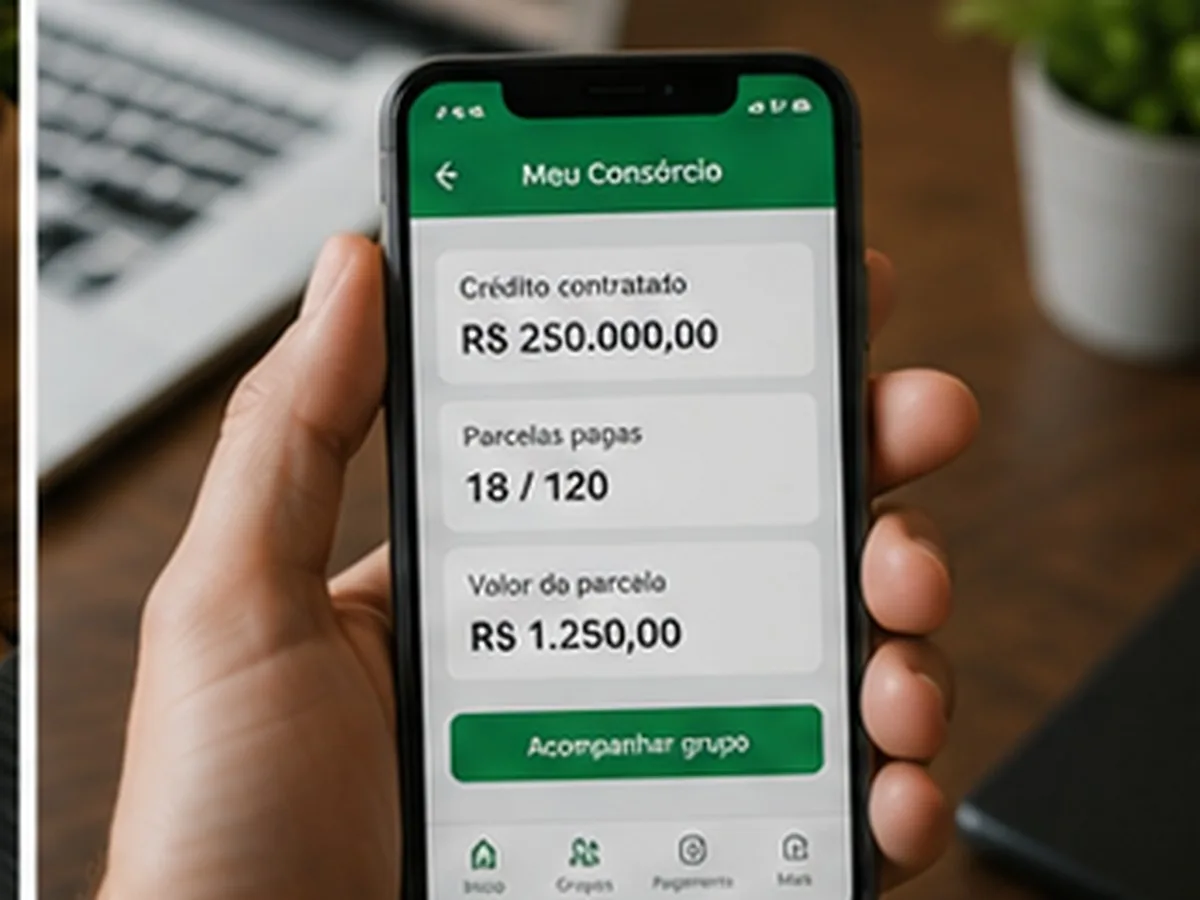 Acompanhamento do consórcio: Consórcio Itaú, em Campo Grande e Mato Grosso do Sul