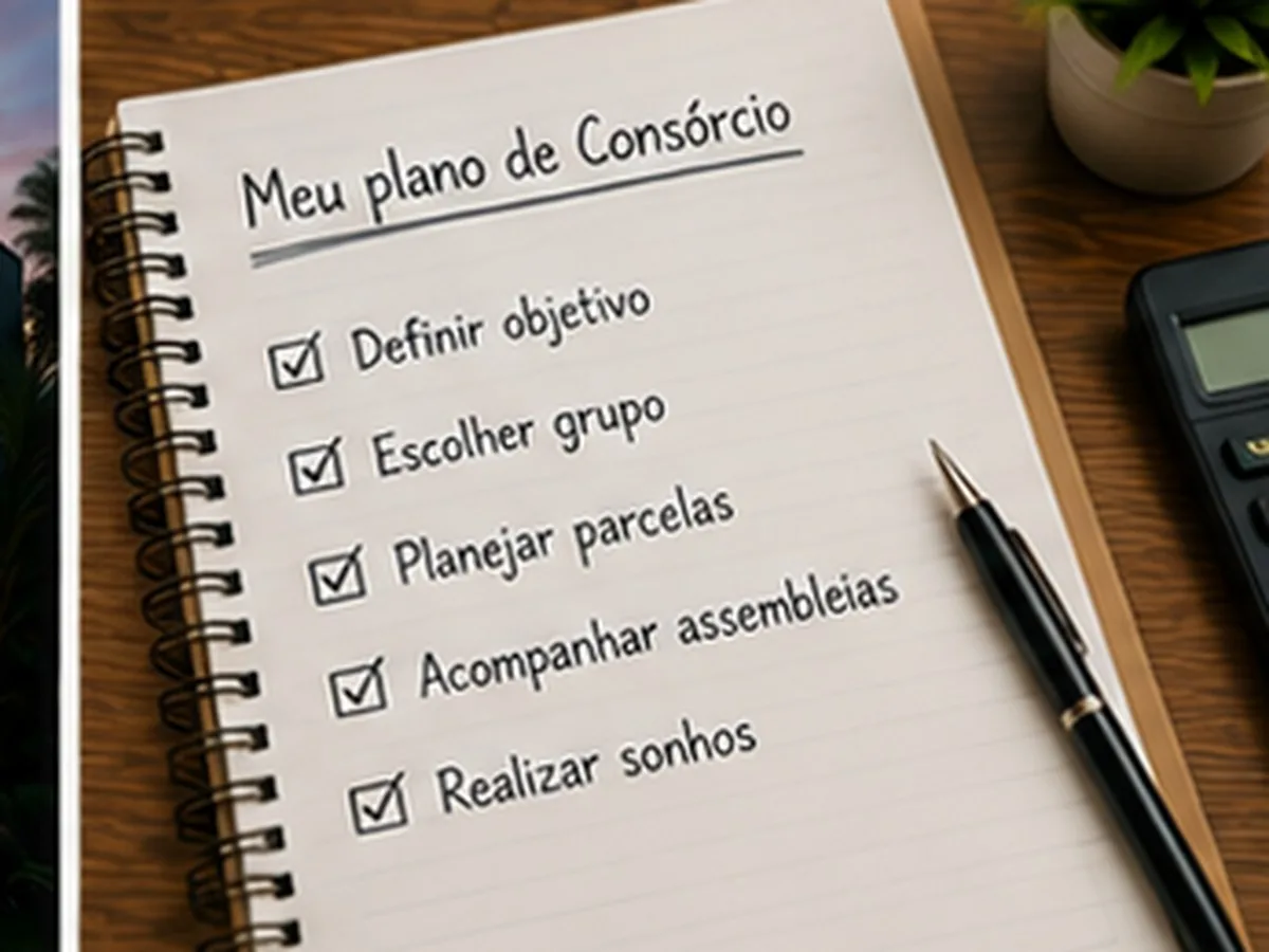 Planejamento do objetivo: Consórcio Ademicon, em Campo Grande e Mato Grosso do Sul